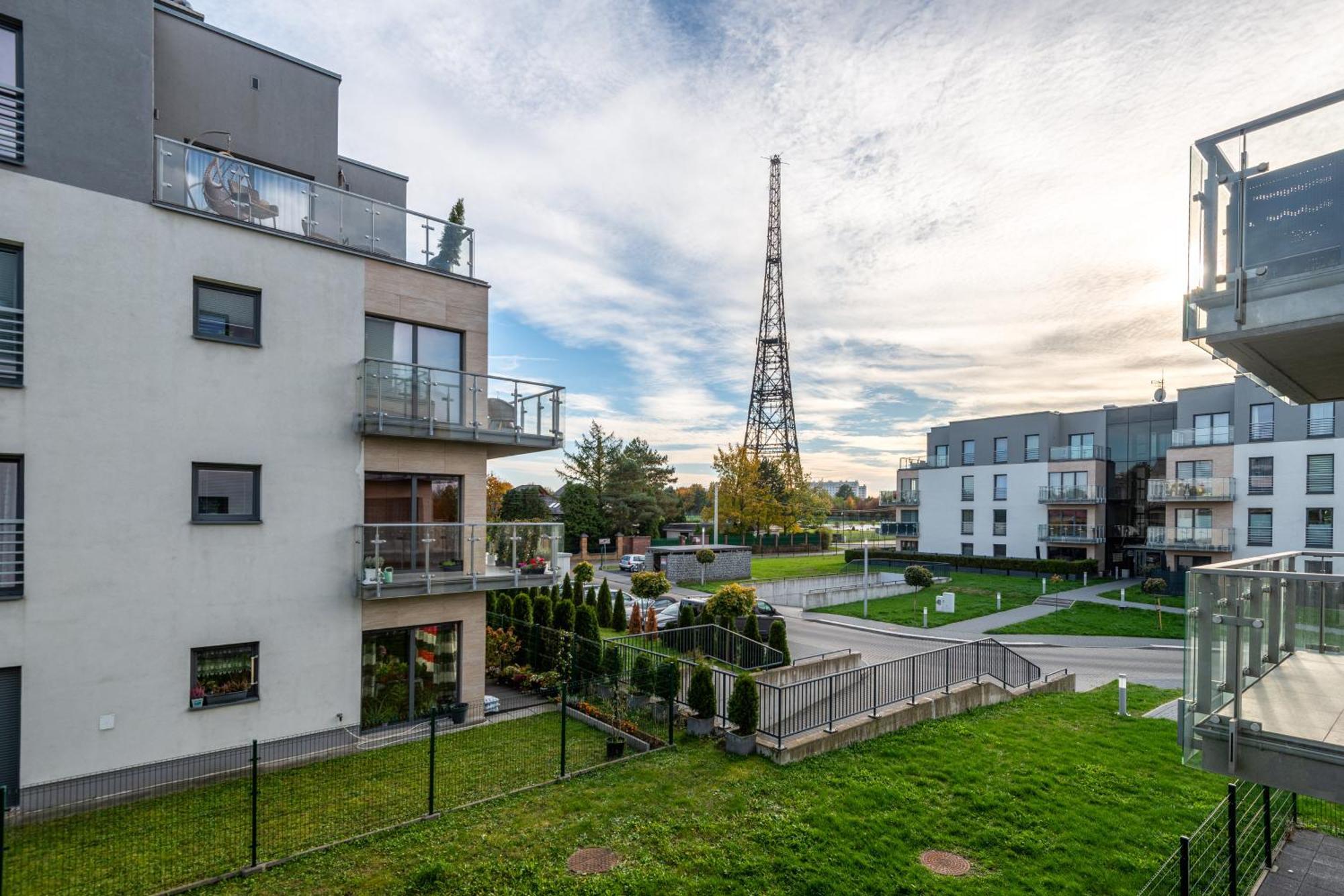 Apartament Lubliniecka Z Pieknym Widokiem Na Radiostacje Гливице Экстерьер фото